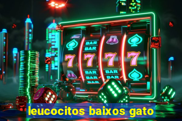 leucocitos baixos gato